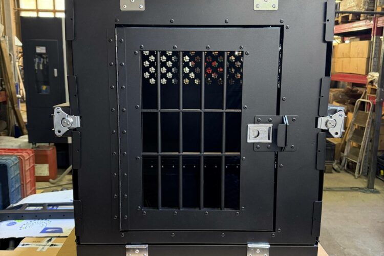 Складная клетка для собак с высокой тревожностью из алюминия от 62.2×47.0×58.4 см